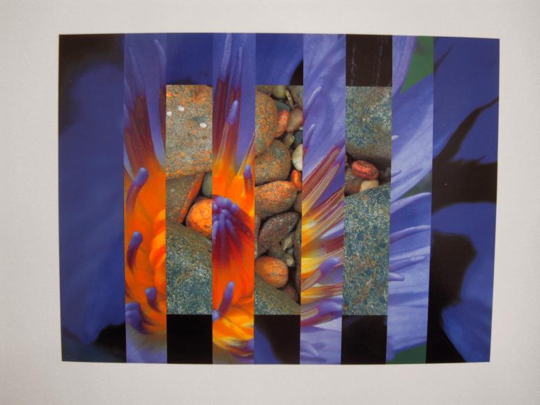 Digital image IRC.2013.01583 showing Dan Boyarski's installation, Colorful Juxtapositions, at the Mattress Factory, 2003.