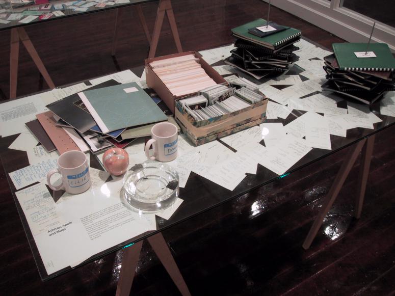 Digital image IRC.2013.01388 showing David Bergholz's installation, Archaeology of Philanthropy, at the Mattress Factory, 2004.