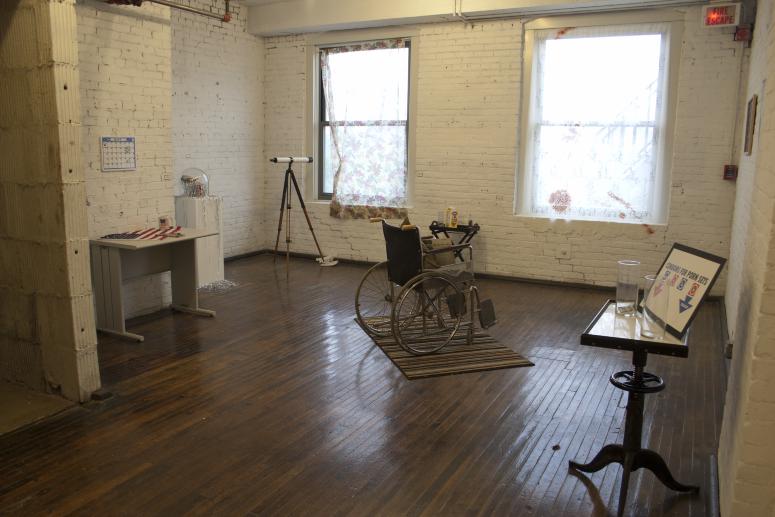 Digital image IRC.2013.01393 showing boice-Terrel Allen's installation, Rattlecat Museum, at the Mattress Factory, 2005.