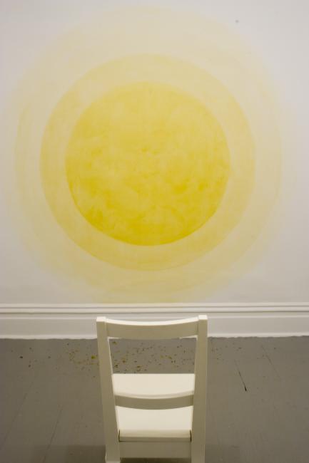 Digital image IRC.2012.06445 showing Kate Temple's installation, harvest(color) or Remedy for Winter Listlessness, at the Mattress Factory, 2006.