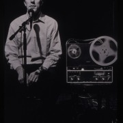 Photograph depicting Hans Peter Kuhn, <em>Jenseits von Reden</em>, 1987 at the Mattress Factory