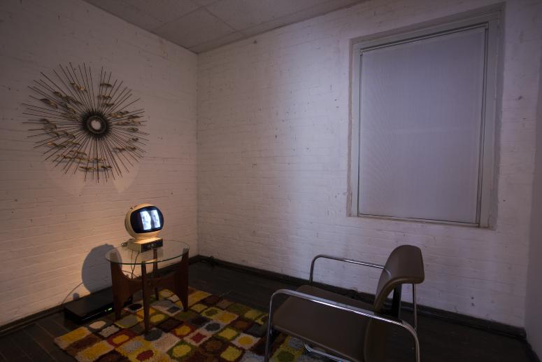 Digital image IRC.2012.06255 showing Paul Schifino's installation, TW1L1GHT T1ME, at the Mattress Factory, 2010.