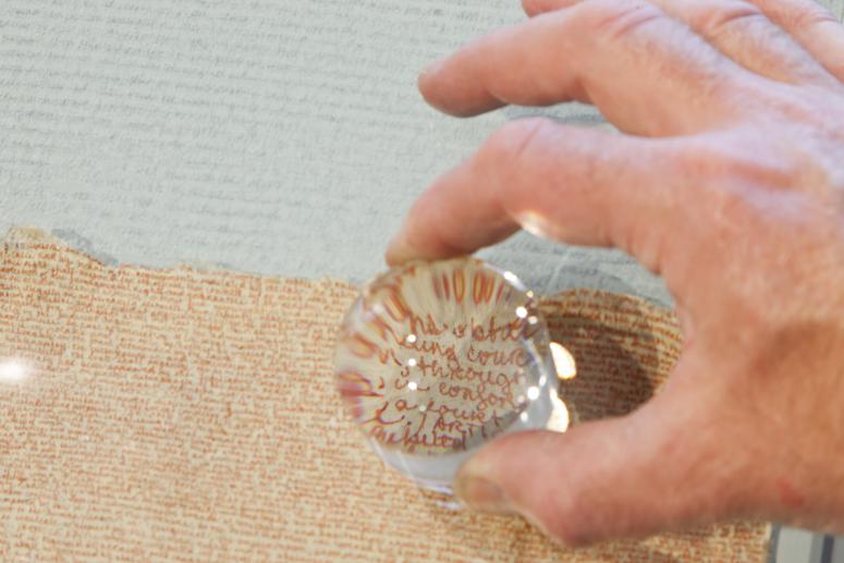 Digital image IRC.2012.06222 showing Diane Samuels's installation, Five Neighbors, Five Countries, at the Mattress Factory, 2011.