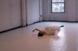 Photograph Depicting Junko Wado, <em>A-N-M-F (3 fields)</em>, 2001 at the Mattress Factory