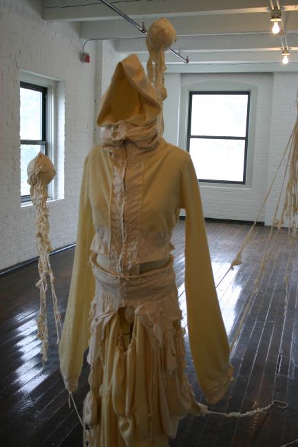 Digital image IRC.2012.07378 showing Nami Ogawa's installation, [you tie li da tsu], at the Mattress Factory, 2005.