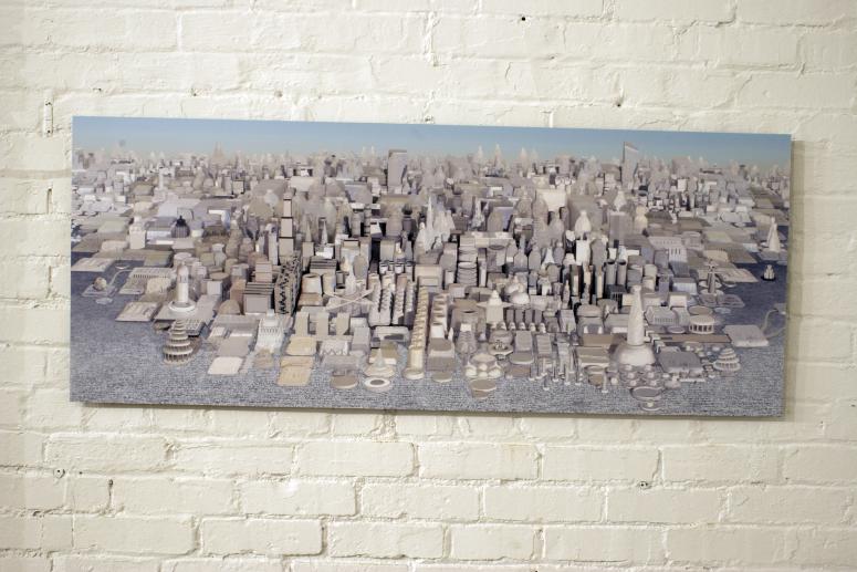 Allan DeSouza, <em>Everthing West of Here is Indian Country</em>, 2003