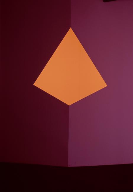 slide IRC.2012.03430 (old number: TUR.J-R001) showing James Turrell's installation, Raethro II, at the Mattress Factory, 2002.