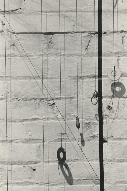 print IRC.2012.02895 showing Hanne Tierney's performance Salomé at the Mattress Factory, 1987.