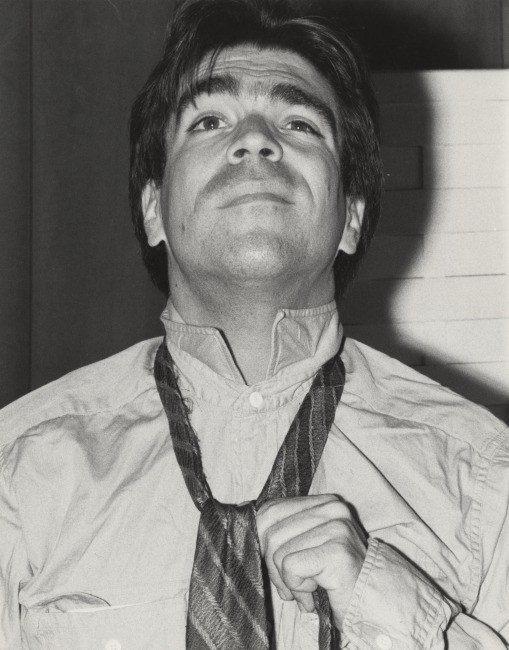 print IRC.2012.02885 showing Michael Smith's untitled performance at the Mattress Factory, 1983.