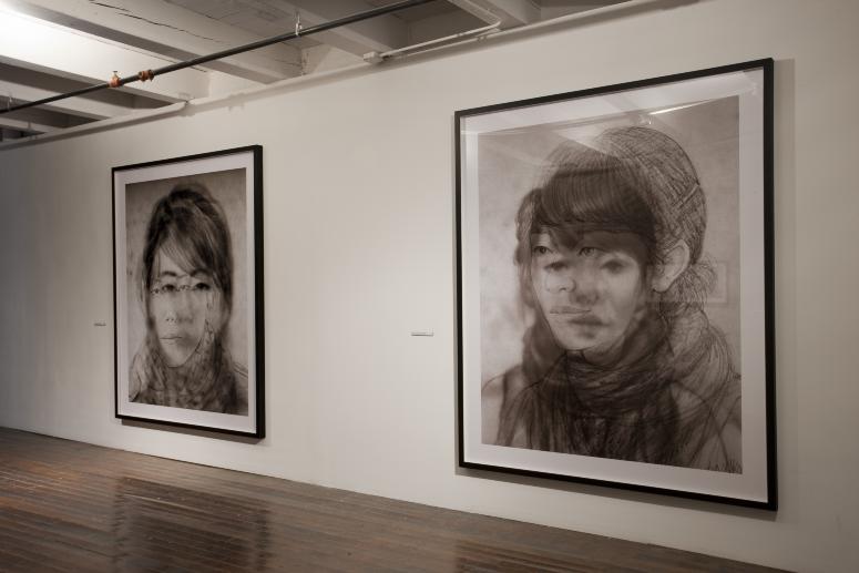 Nikki S. Lee, <em>Layers, Prague 2</em> (2009) and <em>Layers, Bangkok 1</em> (2009)