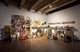 Photograph Depicting Thaddeus Mosley,&nbsp;<em>Thaddeus Mosley: Sculpture (Studio|Home)</em>, 2009 at the Mattress Factory