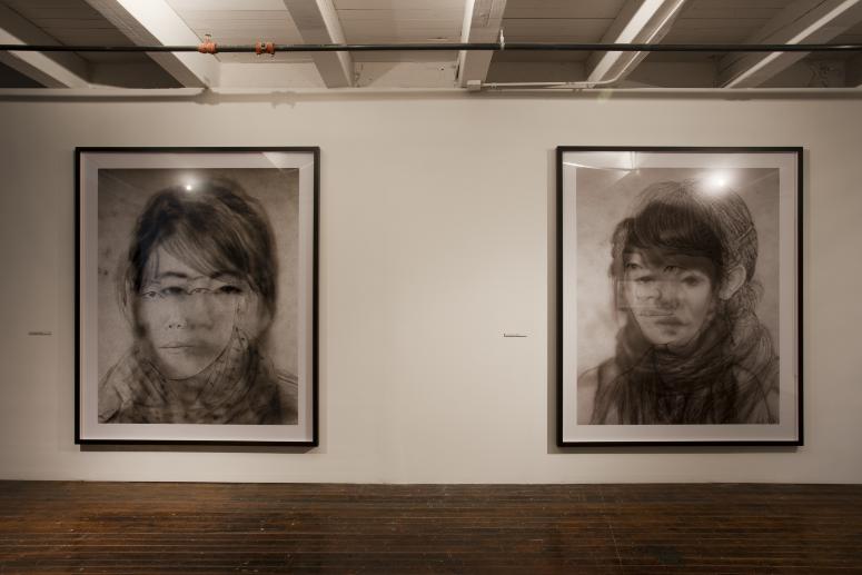 Nikki S. Lee, <em>Layers, Prague 2</em> (2009) and <em>Layers, Bangkok 1</em> (2009)