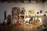 Photograph depicting Thaddeus Mosley, <em>Thaddeus Mosley: Sculpture (Studio|Home)</em>, 2009 at the Mattress Factory