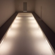 slide IRC.2012.01596 (old number: HIR.J-T001) showing Jim Hirschfield's installation Temple and Garden at the Mattress Factory, 1984.