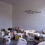 John Latham, <em>Documentation</em>, 1996 