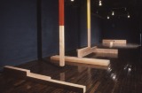 slide IRC.2012.02188 (old number: MOR.M-K015) showing Michael Morrill's installation, Kawn-Umbü, at the Mattress Factory, 1983.