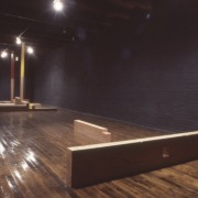 slide IRC.2012.02174 (old number: MOR.M-K001) showing Michael Morrill's installation, Kawn-Umbü, at the Mattress Factory, 1983.