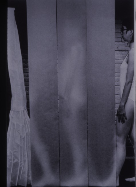 slide IRC.2012.02229 (old number: SAM.D-F015) showing Diane Samuels's installation, 44 Installations at the Mattress Factory, at the Mattress Factory, 1982.