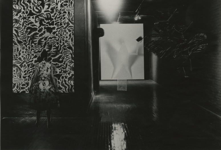 slide IRC.2012.02232 (old number: SAM.D-F018) showing Diane Samuels's installation, 44 Installations at the Mattress Factory, at the Mattress Factory, 1982.