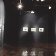 slide IRC.2012.02215 (old number: SAM.D-F001) showing Diane Samuels's installation, 44 Installations at the Mattress Factory, at the Mattress Factory, 1982.