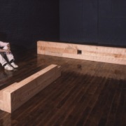 slide IRC.2012.02210 (old number: MOR.M-K037) showing Michael Morrill's installation, Kawn-Umbü, at the Mattress Factory, 1983.