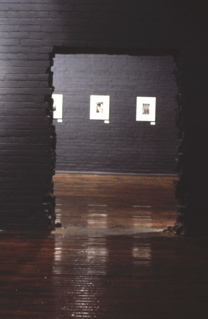 slide IRC.2012.02220 (old number: SAM.D-F006) showing Diane Samuels's installation, 44 Installations at the Mattress Factory, at the Mattress Factory, 1982.