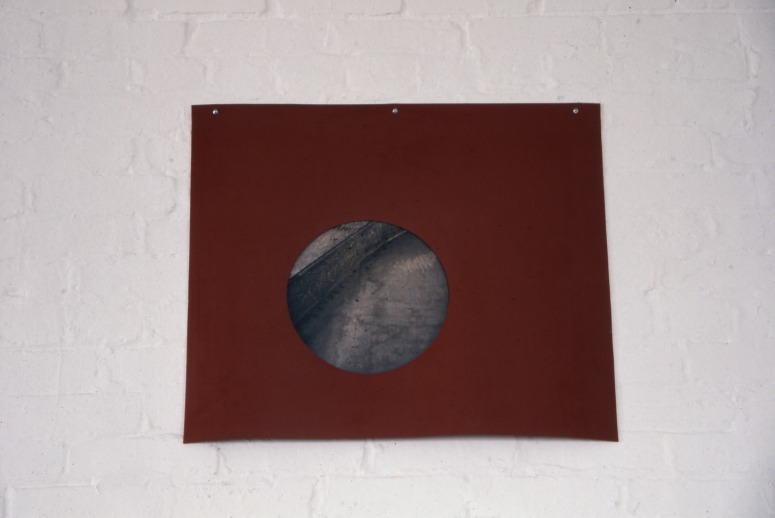 slide IRC.2012.01536 (old number: HEN.Q-L027) showing Quisqueya Henriquez's installation, Locus, at the Mattress Factory, 1998.