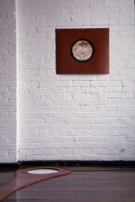 slide IRC.2012.01526 (old number: HEN.Q-L017) showing Quisqueya Henriquez's installation, Locus, at the Mattress Factory, 1998.