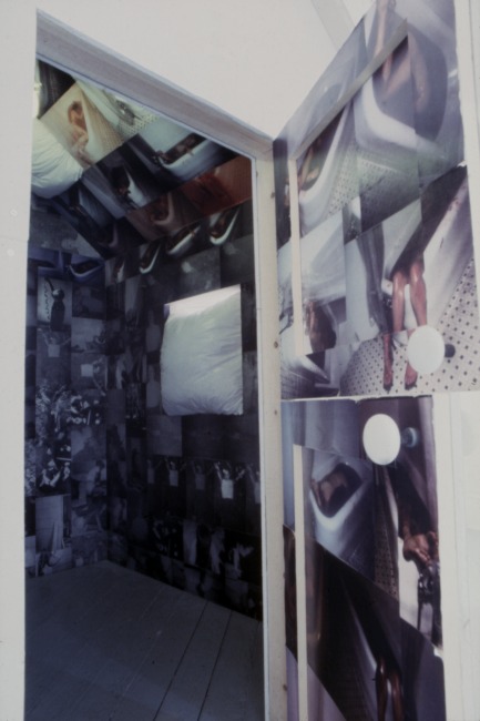 slide IRC.2012.01778 (old number: MAR.P-L009) showing Patty Martori's installation, Love House, at the Mattress Factory, 1991.
