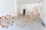 Digital image IRC.2012.05251 showing Stephanie Mayer-Staley's installation, (In)-Between, at the Mattress Factory, 2011.