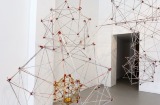 Digital image IRC.2012.05252 showing Stephanie Mayer-Staley's installation, (In)-Between, at the Mattress Factory, 2011.