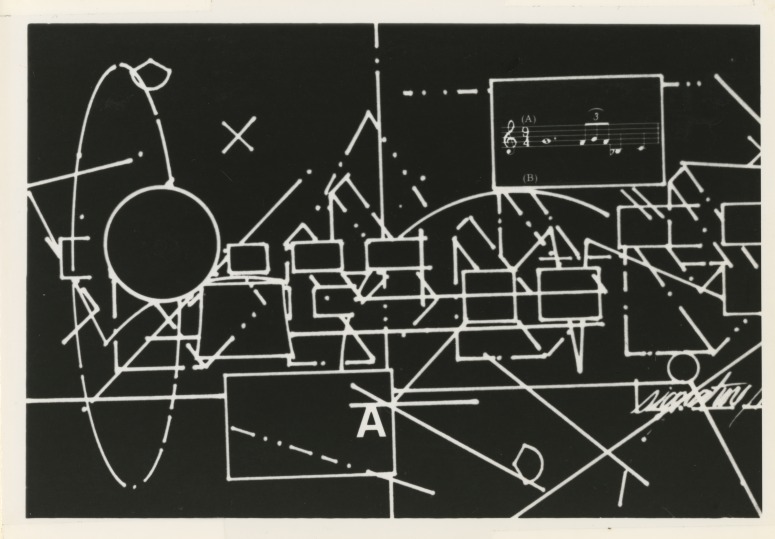 Photographic Still from Paul Glabicki, <em>Film-Wipe-Film</em>, 1984