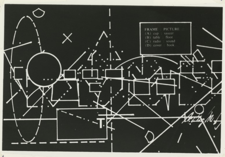 Photographic Still from Paul Glabicki, <em>Film-Wipe-Film</em>, 1984