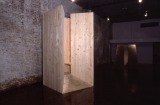 slide IRC.2012.03465 (old number: WEB.M-U016) showing Meg Webster's untitled installation at the Mattress Factory, 1984.