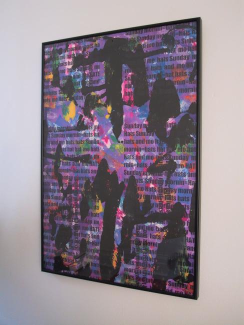 Digital image IRC.2013.01027 showing Jo-Anne Bates's installation, Sunday Mornin = Hats, Hats &amp; Mo Hats, at the Mattress Factory, 2003.