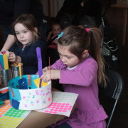 Photograph of 2015 Spring Break Family Day at the Mattress Factory on March 30, 2015