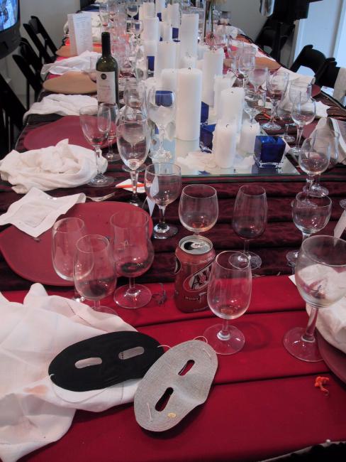 Digital image IRC.2013.00870 showing Bob Sendall's installation, Bob-ette's Feast, at the Mattress Factory, 2003.