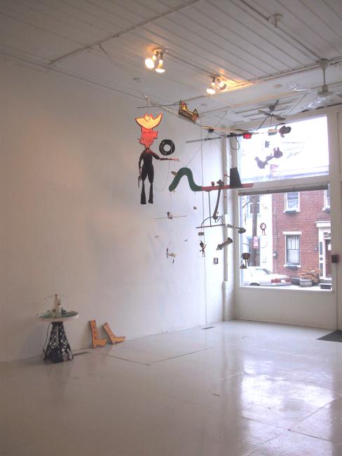 Digital image IRC.2013.00780 showing Tom Sarver's installation, Happy Birthday 2003, at the Mattress Factory, 2002.