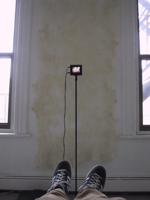 Digital image IRC.2013.00536 showing Karen Page's installation, Strata, at the Mattress Factory, 2002.