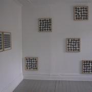 Digital image IRC.2013.00481 showing Kathleen Montgomery's installation, Peonies in Winter, Spring in Cranford, at the Mattress Factory, 2003.