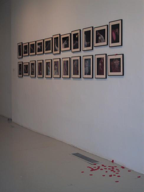 Digital image IRC.2013.00052 showing Pamela Bryan's installation, Satisfaction, at the Mattress Factory, 2003.