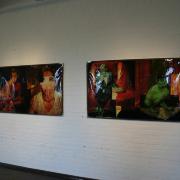 Digital image IRC.2012.07130 showing Gavin Benjamin's installation, Nancy Boys, at the Mattress Factory, 2005.