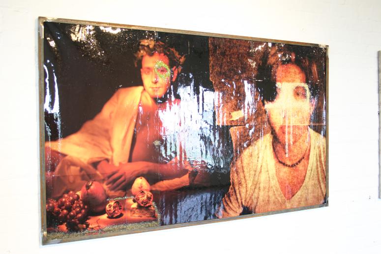 Digital image IRC.2012.07132 showing Gavin Benjamin's installation, Nancy Boys, at the Mattress Factory, 2005.