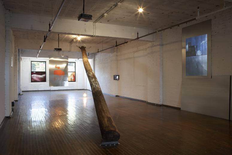 Digital image IRC.2012.05614 showing Raqs Media Collective's installation, Time Book, at the Mattress Factory, 2007.