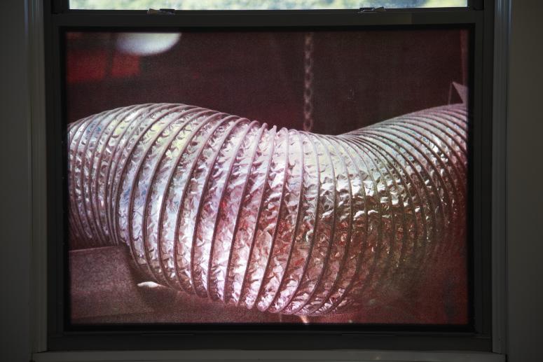 Digital image IRC.2012.05618 showing Raqs Media Collective's installation, Time Book, at the Mattress Factory, 2007.