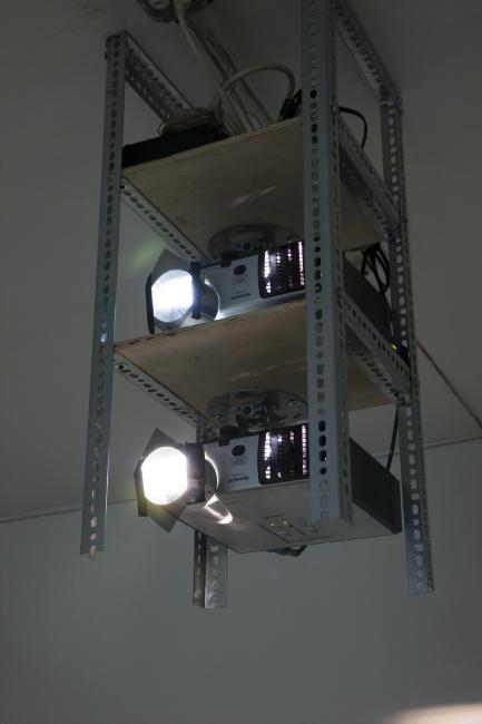 Digital image IRC.2012.05279 showing Bea McMahon's installation, InDivisible, at the Mattress Factory, 2010.
