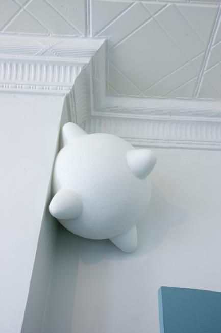 Digital image IRC.2012.04485 showing Patricia Villalobos Echevarría's installation, Parasite (40°27’25”N 80°00’48”W), at the Mattress Factory, 2009.