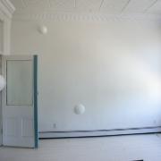 Digital image IRC.2012.04482 showing Patricia Villalobos Echevarría's installation, Parasite (40°27’25”N 80°00’48”W), at the Mattress Factory, 2009.