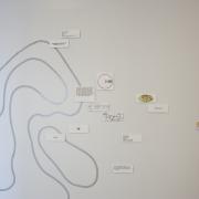 Digital image IRC.2012.04283 showing Nayda Collazo-Llorens's installation, Unfolding the Triangle, at the Mattress Factory, 2009.