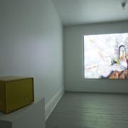 Digital image IRC.2012.04292 showing Brody Condon's installation, Judgment Modification (After Memling), at the Mattress Factory, 2009.